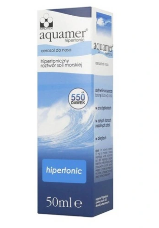 Aquamer Hipertonic Aerozol do nosa, 50ml