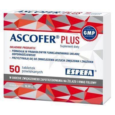 Ascofer Plus tabletki powlekane, 50tabletek