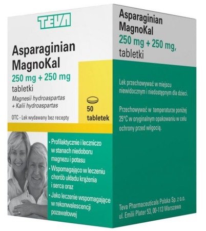 Asparaginian MagnoKal , 50 tabletek