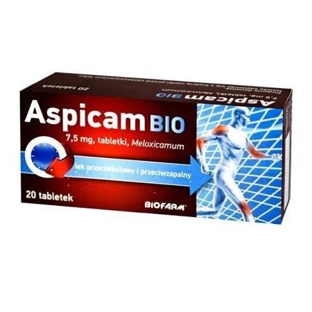 Aspicam Bio 7,5mg , 20 tabletek