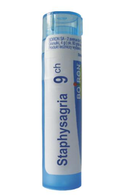 BOIRON Staphysagria 9 CH granulki, 4 g