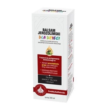 Balsam Jerozolimski dla dzieci Syrop 200ml 