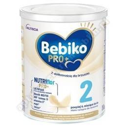 Bebiko PRO+ 2, mleko następne dla niemowląt powyżej 6. miesiąca życia, 700 g  Bebiko PRO+ 2, mleko następne dla niemowląt powyżej 6. miesiąca życia, 700 gBebiko PRO+ 2, mleko następne dla niemowląt powyżej 6. miesiąca życia, 700 g Data Ważności 2024/11