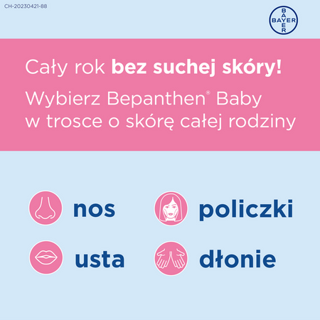 Bepanthen Baby Maść ochronna 100g , import Data Ważności  2024/11