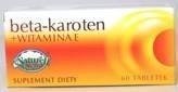 Beta Karoten + wit.E, 60 tabletek