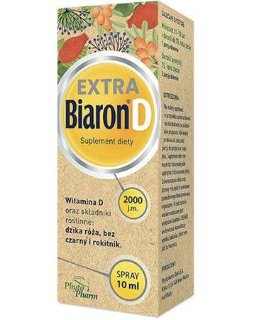 Biaron D Extra spray do ust 10 ml, data ważności 2024/01