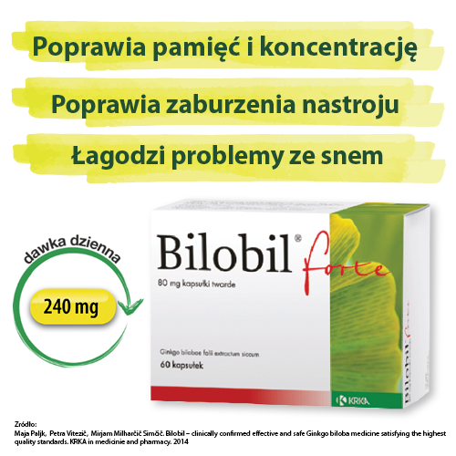 Bilobil Forte 0,08g x  60kaps.