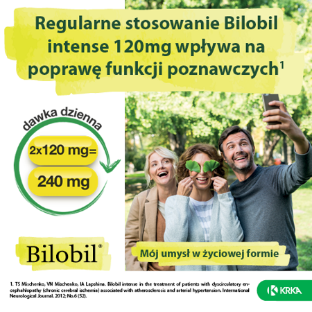 Bilobil Intense 120mg x 60 kaps.