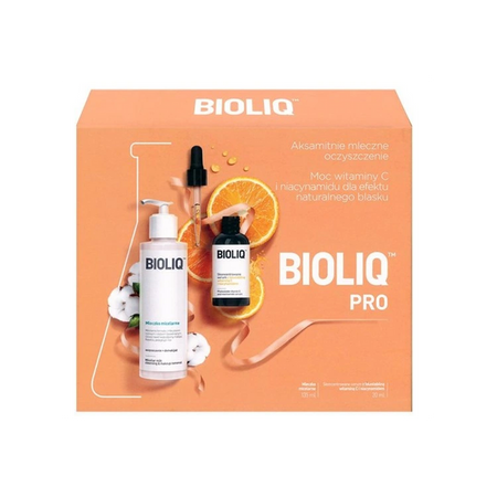 Bioliq, Zestaw Mleczko Micelarne 135 ml + Skoncentrowane Serum, 20 ml