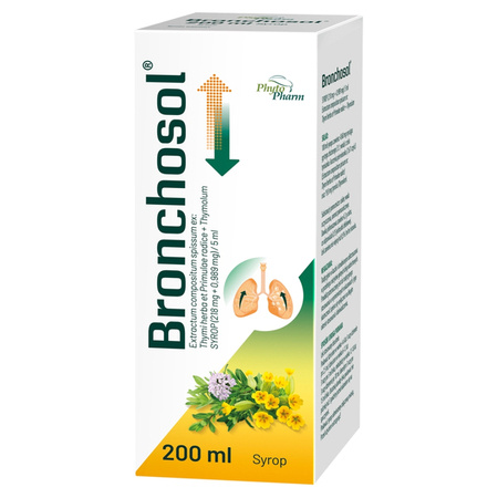 Bronchosol syrop, 200 ml 