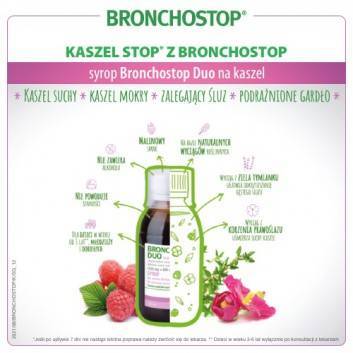 Bronchostop Duo na kaszel syrop 120ml