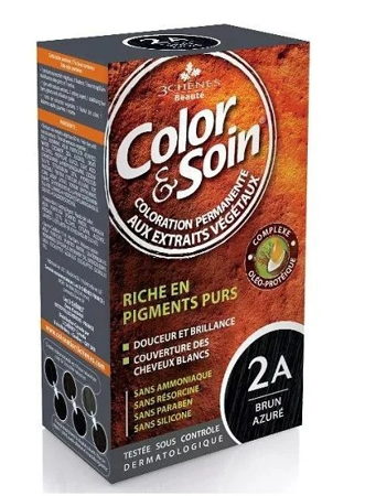 COLOR & SOIN Farba do włosów 2A, 135 ml