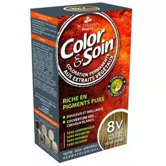 COLOR & SOIN Farba do włosów 8V wenecjański blond 135 ml