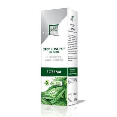 CUTISHELP Krem konopny na dzień EGZEMA100ml