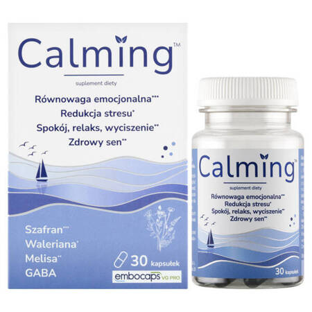 Calming kapsułki twarde, 30 sztuk