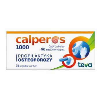 Calperos 1000 0,4gCa2+ , 30 kapsułek twardych