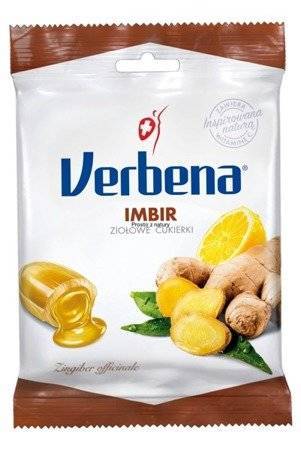 Cukierki VERBENA Imbir 60 g