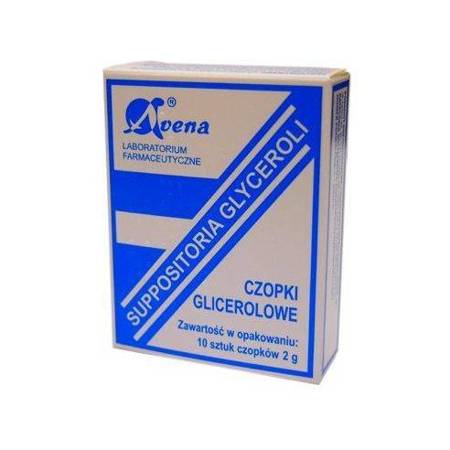 Czopki glicerynowe (Avenelax) 2 g 10 czopków