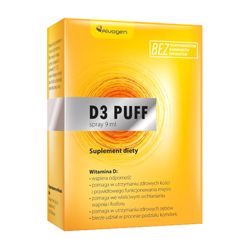 D3 Puff spray do ust 9 ml