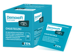 DEMOXOFT PLUS Clean chusteczki, 20 saszetek