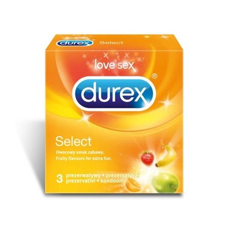 DUREX Select prezerwatywy 3 sztuki