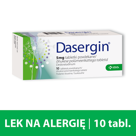 Dasergin 5mg, 10 tabletek powlekanych