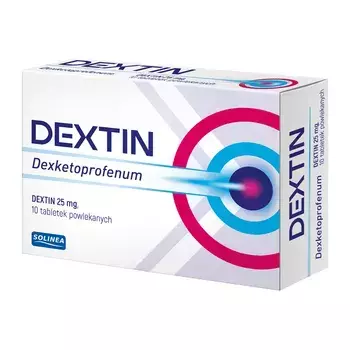 Dextin 25 mg 10 tabletek