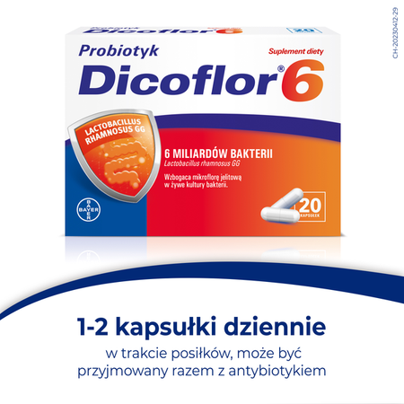 Dicoflor 6, 20 kapsułek 