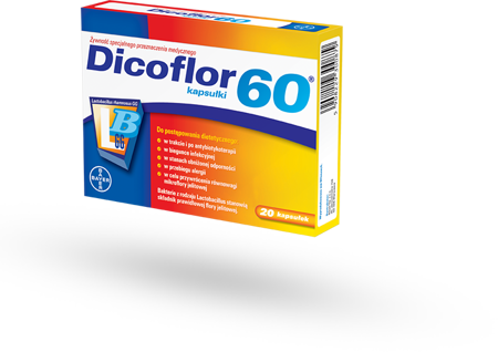 Dicoflor 60 , 20 kapsułek
