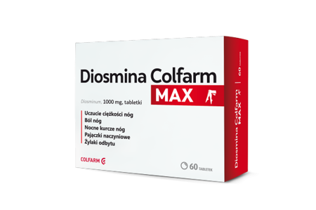 Diosmina Colfarm Max tabletki 1000mg *60