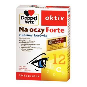 Doppelherz Aktiv Na oczy Forte, 30 kapsułek