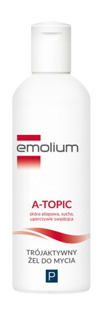 EMOLIUM A-TOPIC Trójaktywny żel do mycia 200 ml