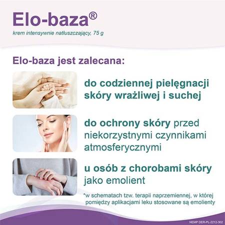 Elo-baza Krem intensywnie natłuszczający 75g