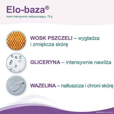 Elo-baza Krem intensywnie natłuszczający 75g