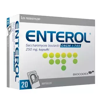 Enterol 250mg, 20 kapułek