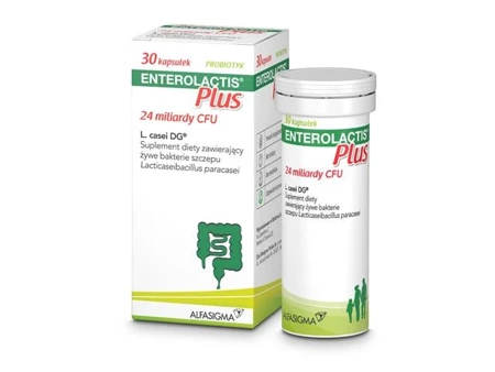 Enterolactis Plus, 30 kapsułek