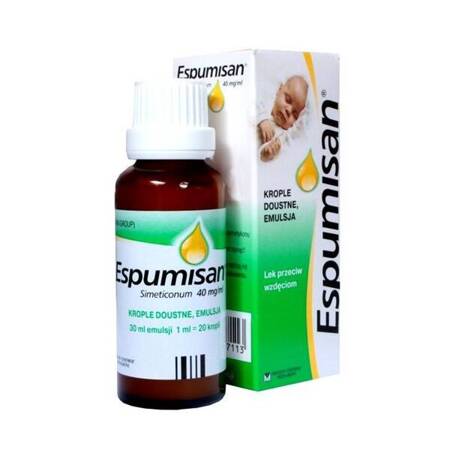 Espumisan krople doustne emulsja 40mg/ml 30ml 