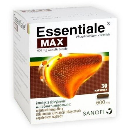 Essentiale Max 600 mg  30 kapsułek