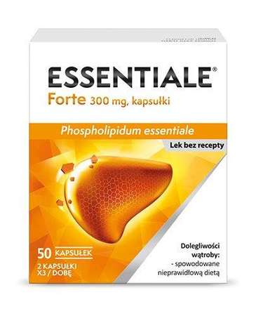 Essentiale forte 300mg  50 kapsułek