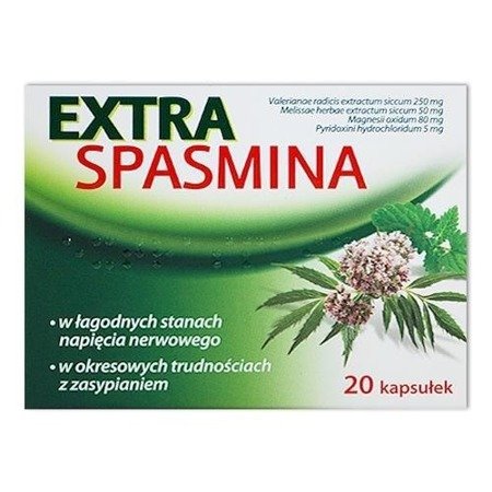 Extraspasmina x 20 kaps.