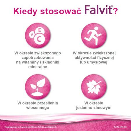 Falvit 60 tabletek drażowanych