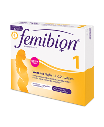 Femibion 1 Wczesna ciąża 28 tabletki powlekane 