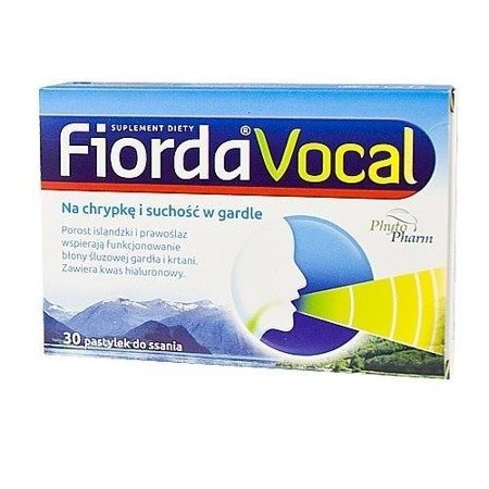 Fiorda Vocal, 30 pastylek