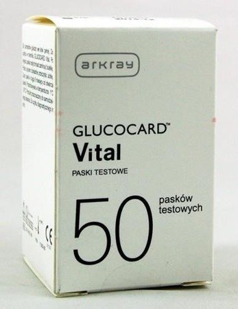 Glucocard Vital Test Strip x 50 pasków 
