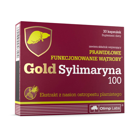 Gold Sylimaryna 100 30 kapsułek