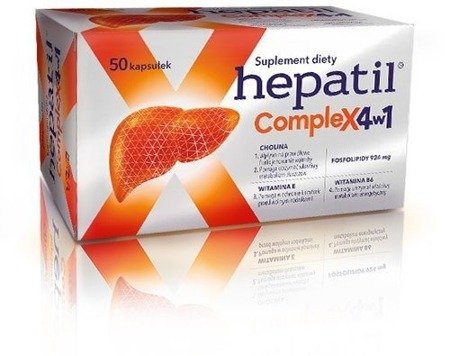 Hepatil Complex 4w1, 60  kapsułek