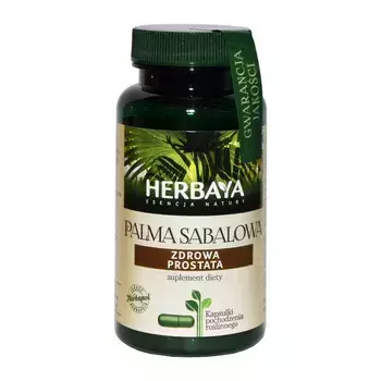 Herbaya Palma Sabalowa Zdrowa Prostata, 60 kapsułek