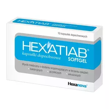 Hexatiab 10 sztuk kapułki dopochwowe