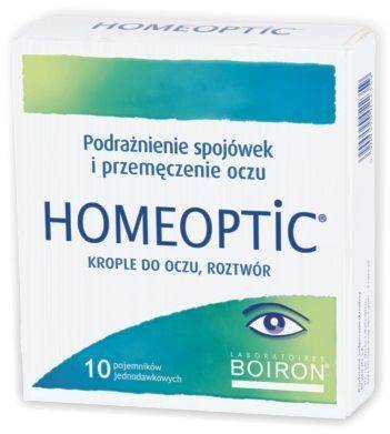 Homeoptic krople do  oczu 10 sztuk