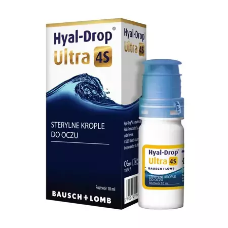 Hyal-Drop Ultra 4S, krople do oczu, 10 ml